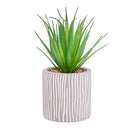 Switch Candlelight Green 17.5cm Succulent Artificial plant in Grey Ceramic Pot 2 image