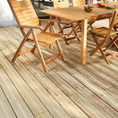 Switch Klikstrom Lemhi Green Pine Deck board (L)2.4m (W)144mm (T)27mm 3 image