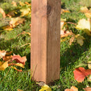 Switch Klikstrom UC4 Brown Square Wooden Fence post (H)1.8m (W)70mm 3 image