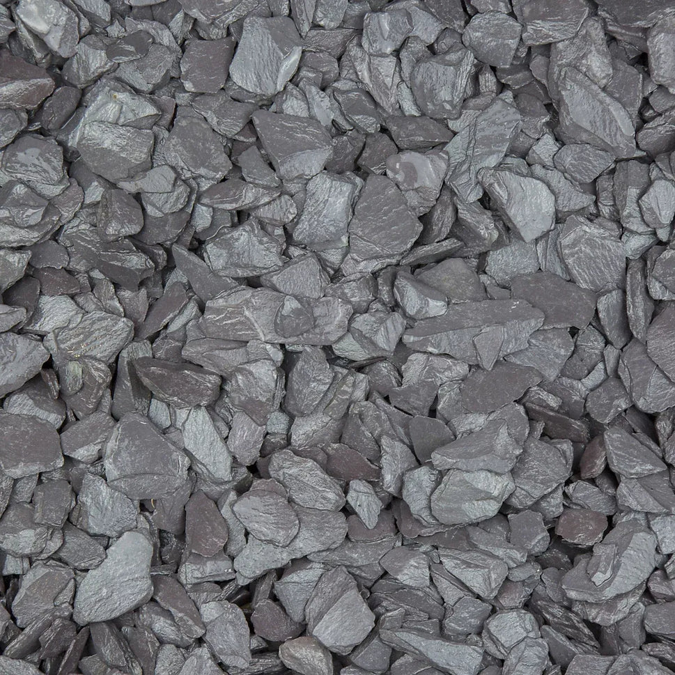 Blue 30-60mm Chippings, 0.3m²
