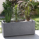 Switch Verve Durdica 98L Light grey Plastic Rectangular Planter (H)43.5cm (D)39.5cm 2 image