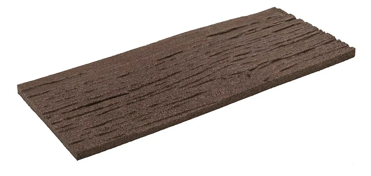 Nicoman Brown Single size Railroad Tie Stepping stone Pack of 4