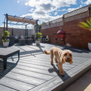 Switch Habitat+ Grey Composite Deck board (L)2.4m (W)135mm (T)22mm 3 image